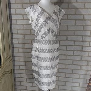 NWOT Antonio Melani Lace Sheath Dress. Sz 12